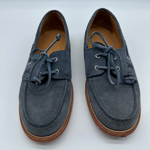 Louis Vuitton Boat Shows Men’s Blue Size 9.5 LV 10.5 US 100% authentic - Picture 5 of 6